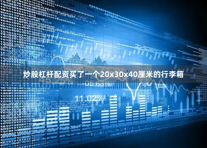 炒股杠杆配资买了一个20x30x40厘米的行李箱